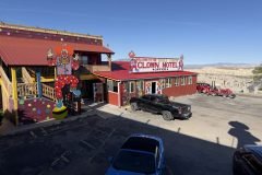 Area 51 Spring Break Trip 2026 - haunted Clown motel, Tonopah, Nevada. https://technowanderer.com/?p=9215  Adventures of Thomas and Cian, April 17, 2026.  https://technotink.net/adventures/  No use of photos or media without permission (c) 2026 Thomas Baurley, Techno Tink media www.technotink.com. All rights reserved.