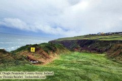 The Dunbeg Ring Fort, Dingle Peninsula, Kerry, Ireland. Monday, 18 December 2023. Adventures in County Cork and County Kerry, Ireland. Photos by Thomas Baurley, Techno Tink Media.