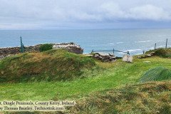 The Dunbeg Ring Fort, Dingle Peninsula, Kerry, Ireland. Monday, 18 December 2023. Adventures in County Cork and County Kerry, Ireland. Photos by Thomas Baurley, Techno Tink Media.