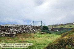 The Dunbeg Ring Fort, Dingle Peninsula, Kerry, Ireland. Monday, 18 December 2023. Adventures in County Cork and County Kerry, Ireland. Photos by Thomas Baurley, Techno Tink Media.