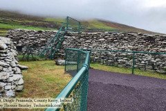 The Dunbeg Ring Fort, Dingle Peninsula, Kerry, Ireland. Monday, 18 December 2023. Adventures in County Cork and County Kerry, Ireland. Photos by Thomas Baurley, Techno Tink Media.