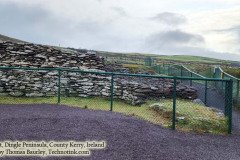 The Dunbeg Ring Fort, Dingle Peninsula, Kerry, Ireland. Monday, 18 December 2023. Adventures in County Cork and County Kerry, Ireland. Photos by Thomas Baurley, Techno Tink Media.