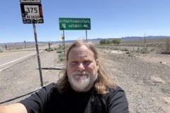 Area 51 Spring Break Trip 2026 - Extraterrestrial highway, rachel, Nevada. https://technowanderer.com/?p=8308 Adventures of Thomas and Cian, April 17, 2026.  https://technotink.net/adventures/  No use of photos or media without permission (c) 2026 Thomas Baurley, Techno Tink media www.technotink.com. All rights reserved.