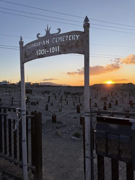 Area 51 Spring Break Trip 2026 - haunted old Tonopah Cemetery, Tonopah, Nevada. https://technowanderer.com/?p=9213  Adventures of Thomas and Cian, April 16, 2026.  https://technotink.net/adventures/  No use of photos or media without permission (c) 2026 Thomas Baurley, Techno Tink media www.technotink.com. All rights reserved.