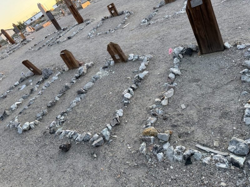 Area 51 Spring Break Trip 2026 - haunted old Tonopah Cemetery, Tonopah, Nevada. https://technowanderer.com/?p=9213  Adventures of Thomas and Cian, April 16, 2026.  https://technotink.net/adventures/  No use of photos or media without permission (c) 2026 Thomas Baurley, Techno Tink media www.technotink.com. All rights reserved.