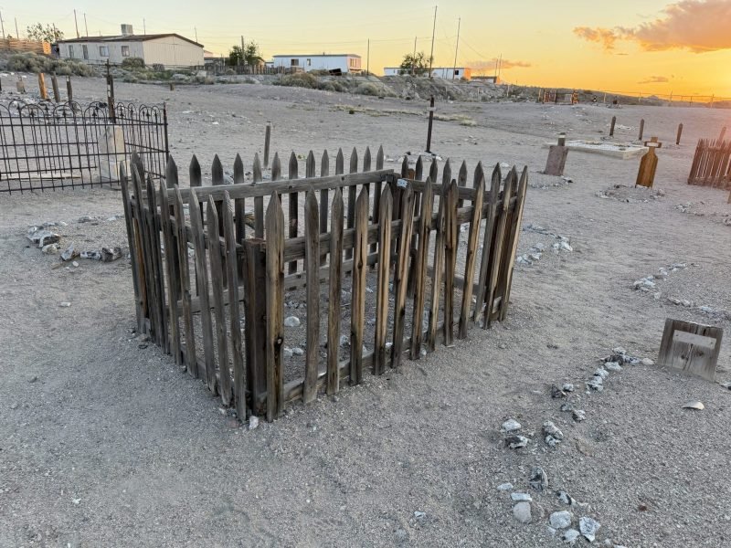 Area 51 Spring Break Trip 2026 - haunted old Tonopah Cemetery, Tonopah, Nevada. https://technowanderer.com/?p=9213  Adventures of Thomas and Cian, April 16, 2026.  https://technotink.net/adventures/  No use of photos or media without permission (c) 2026 Thomas Baurley, Techno Tink media www.technotink.com. All rights reserved.
