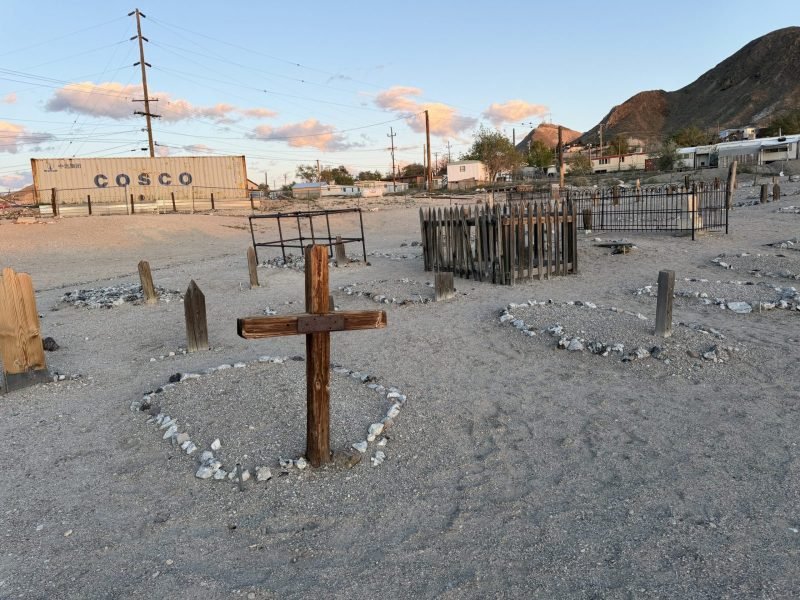 Area 51 Spring Break Trip 2026 - haunted old Tonopah Cemetery, Tonopah, Nevada. https://technowanderer.com/?p=9213  Adventures of Thomas and Cian, April 16, 2026.  https://technotink.net/adventures/  No use of photos or media without permission (c) 2026 Thomas Baurley, Techno Tink media www.technotink.com. All rights reserved.