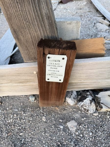 Area 51 Spring Break Trip 2026 - haunted old Tonopah Cemetery, Tonopah, Nevada. https://technowanderer.com/?p=9213  Adventures of Thomas and Cian, April 16, 2026.  https://technotink.net/adventures/  No use of photos or media without permission (c) 2026 Thomas Baurley, Techno Tink media www.technotink.com. All rights reserved.