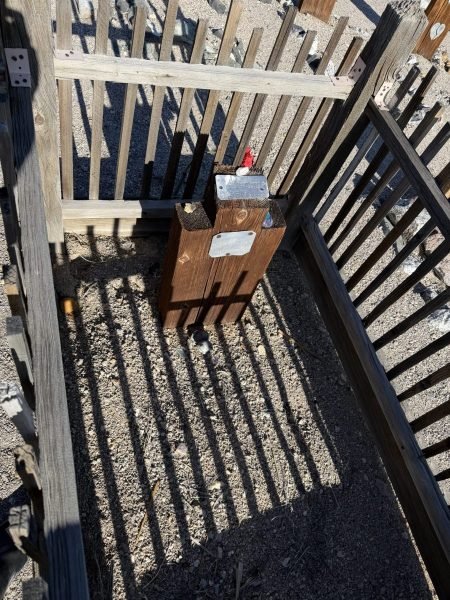 Area 51 Spring Break Trip 2026 - haunted old Tonopah Cemetery, Tonopah, Nevada. https://technowanderer.com/?p=9213  Adventures of Thomas and Cian, April 17, 2026.  https://technotink.net/adventures/  No use of photos or media without permission (c) 2026 Thomas Baurley, Techno Tink media www.technotink.com. All rights reserved.