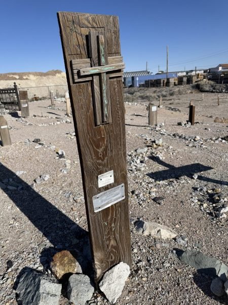 Area 51 Spring Break Trip 2026 - haunted old Tonopah Cemetery, Tonopah, Nevada. https://technowanderer.com/?p=9213  Adventures of Thomas and Cian, April 17, 2026.  https://technotink.net/adventures/  No use of photos or media without permission (c) 2026 Thomas Baurley, Techno Tink media www.technotink.com. All rights reserved.