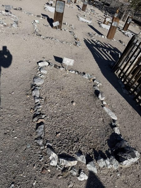 Area 51 Spring Break Trip 2026 - haunted old Tonopah Cemetery, Tonopah, Nevada. https://technowanderer.com/?p=9213  Adventures of Thomas and Cian, April 17, 2026.  https://technotink.net/adventures/  No use of photos or media without permission (c) 2026 Thomas Baurley, Techno Tink media www.technotink.com. All rights reserved.