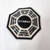 Black and white Dharma Compound Patch from LOST series - Image 2