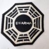 Black and white Dharma Compound Patch from LOST series - Image 3