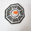 Black and white Dharma Compound Patch from LOST series - Image 4