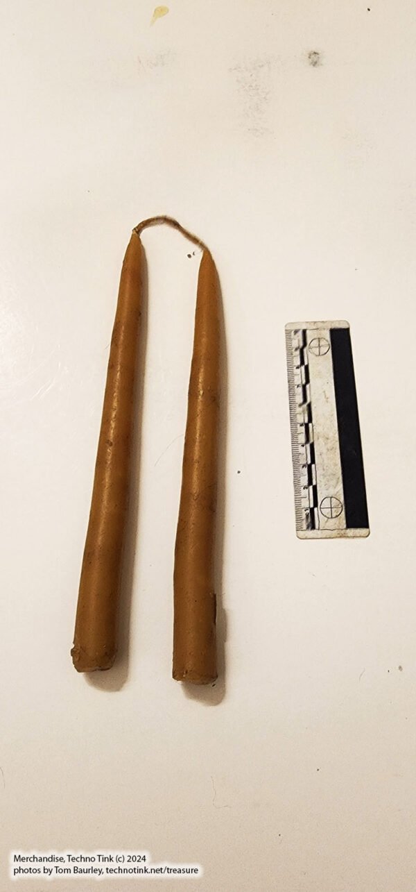 Taper/Candlestick: Beeswax, Natural.  hand-made - single or pair candlestick: 8-9"