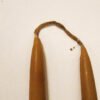 Taper/Candlestick: Beeswax, Natural.  hand-made - single or pair candlestick: 8-9" - Image 8