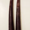 Taper/Candlestick: Beeswax, Natural.  hand-made - single or pair candlestick: 8-9" - Image 11