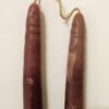 Taper/Candlestick: Beeswax, Natural.  hand-made - single or pair candlestick: 8-9" - Image 13