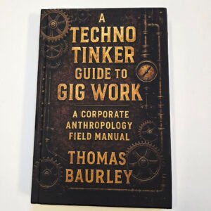 A Techno Tinker Guide to Gig Work: A Corporate Anthropology Field Manual by Thomas Baurley. Hardcover 2025.