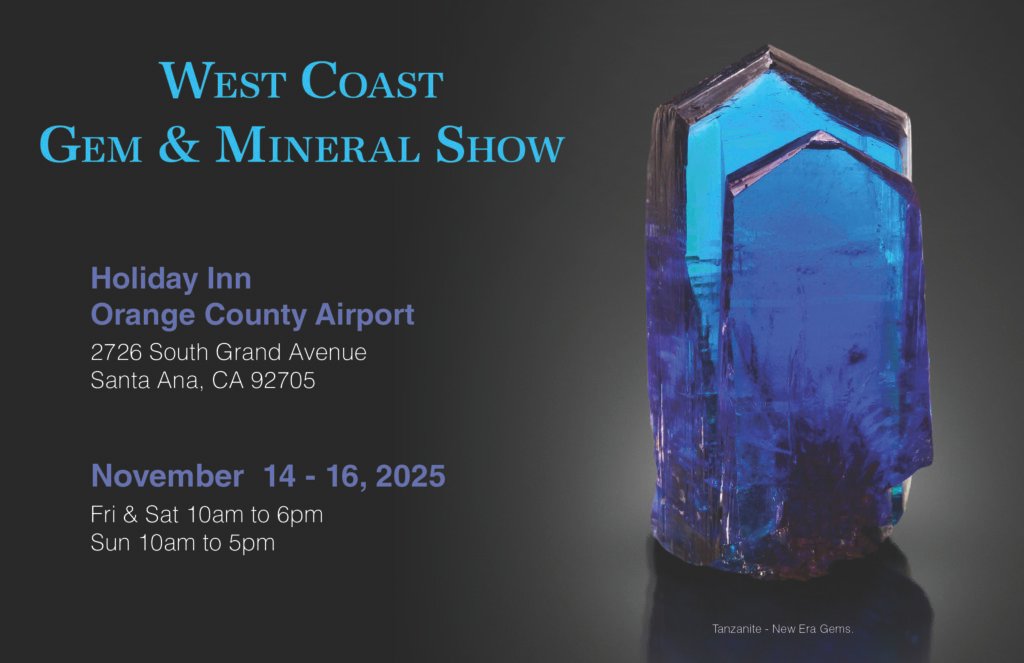 2025 Fall West Coast Gem & Mineral Show