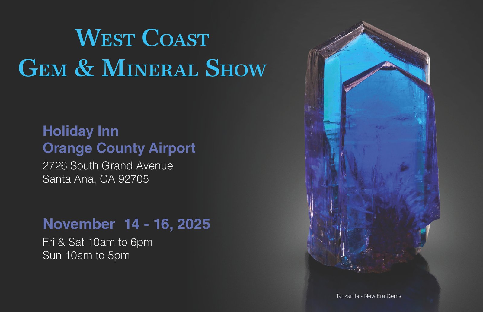 2025 Fall West Coast Gem & Mineral Show
