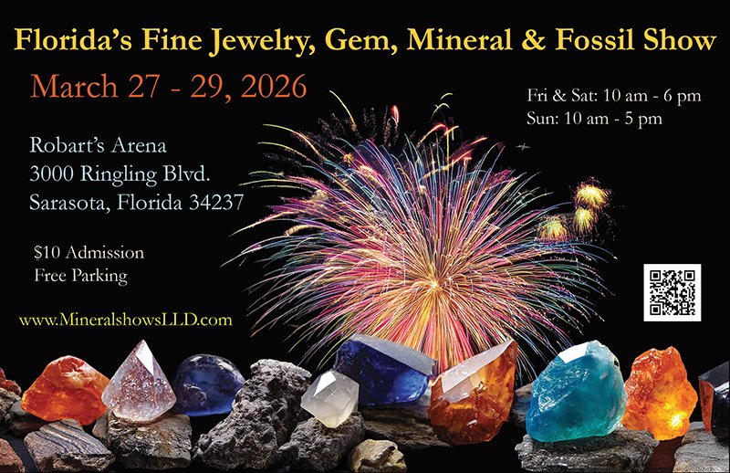 2026 Florida Fine Jewelry, Gem, Mineral, and Fossil Show