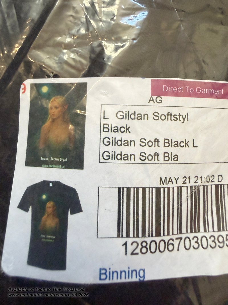 Shirt - T Shirt : Rowan - Techno Dryad - Image 2