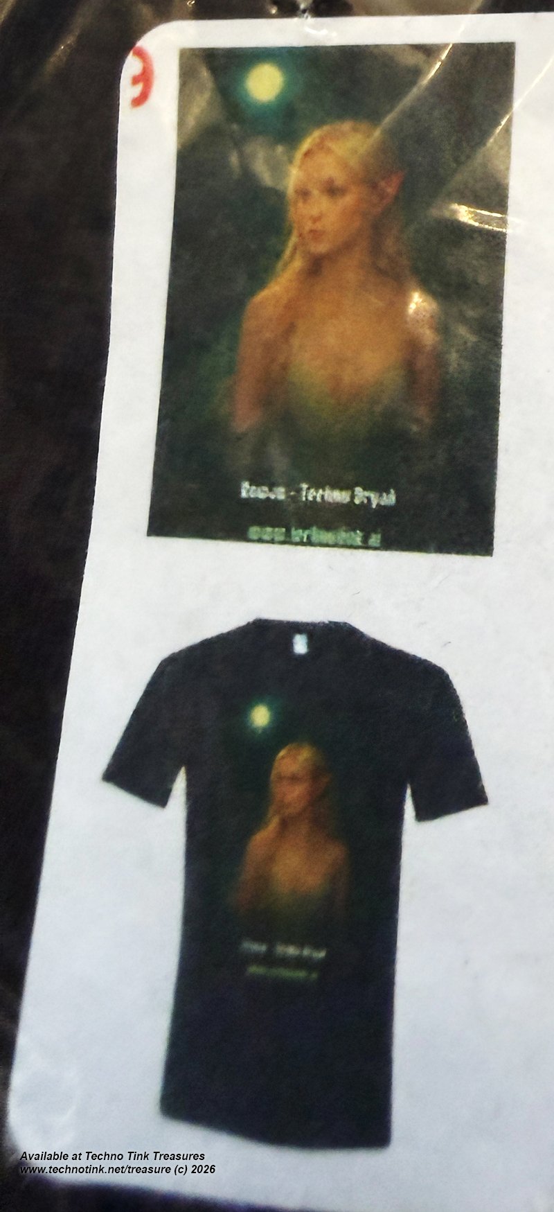 Shirt - T Shirt : Rowan - Techno Dryad - Image 10